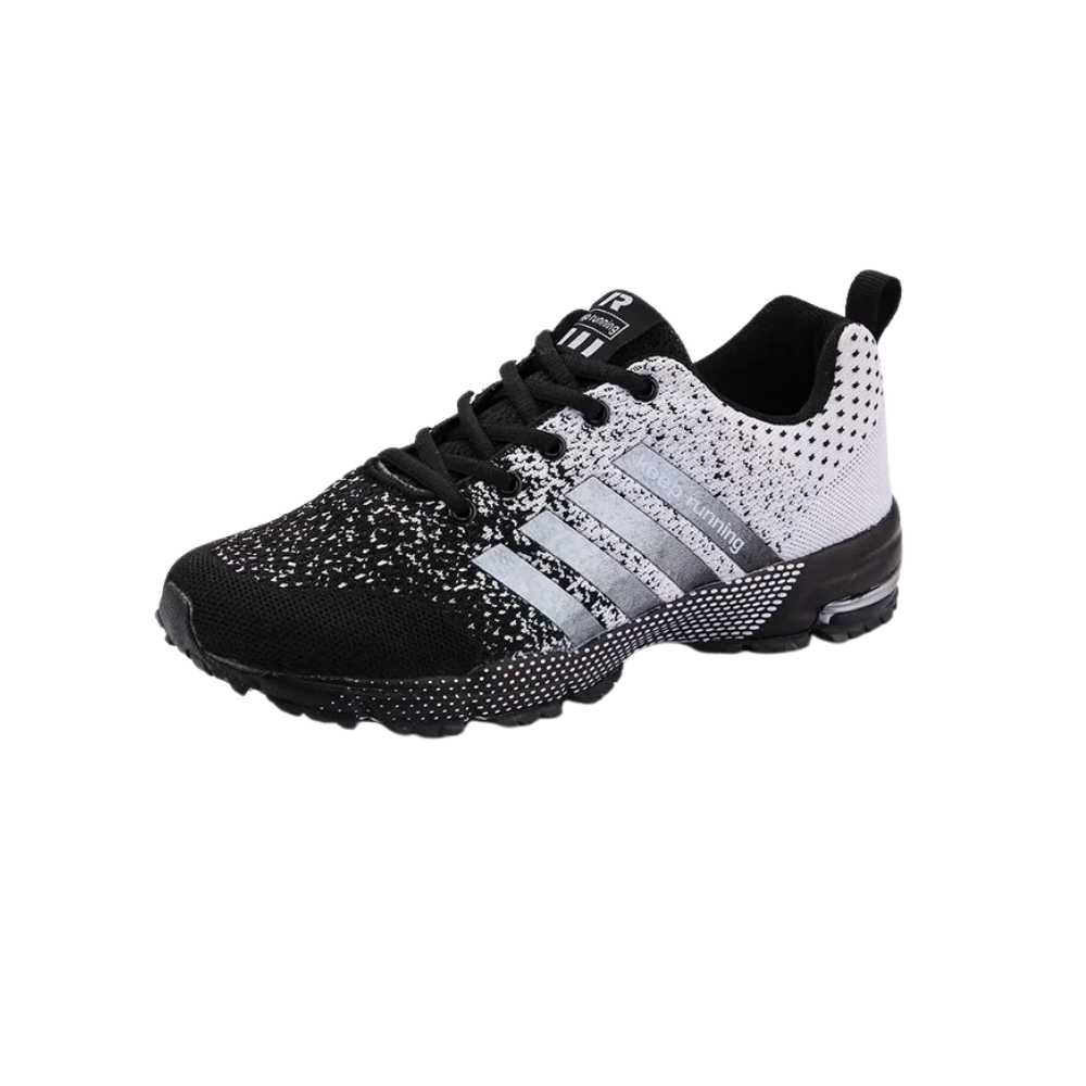 Breathable Men's Trainers  -Gray - Ozerty