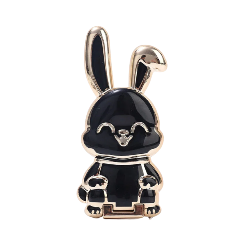 Bunny Phone Stand  -Black - Ozerty