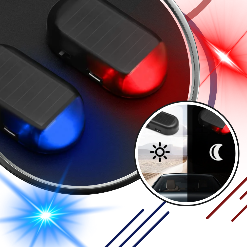 Car Solar Alarm Light - Ozerty