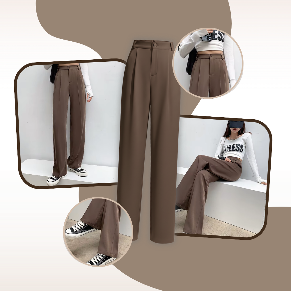 Chic Composure Wide Leg Trouser - Ozerty