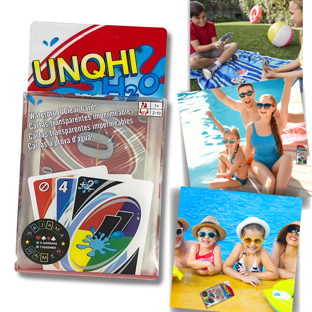 Classic Uno Waterproof Cards - Ozerty