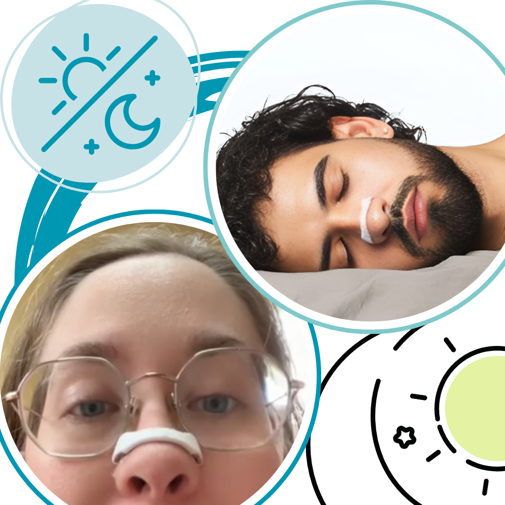 Comfortable Nasal Breathing Strips  - Ozerty