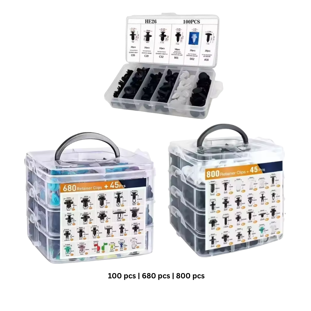 Comprehensive Car Rivet Kit - Ozerty