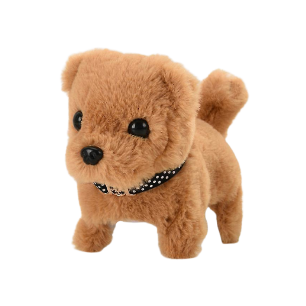 Cuddly Interactive Puppy Toy -Bichon Beige - Ozerty