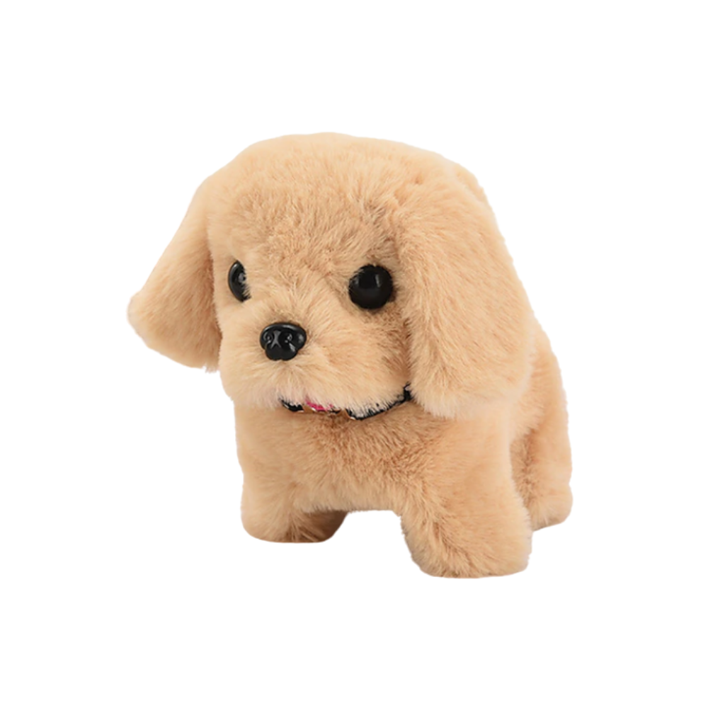 Cuddly Interactive Puppy Toy -Golden Wool - Ozerty