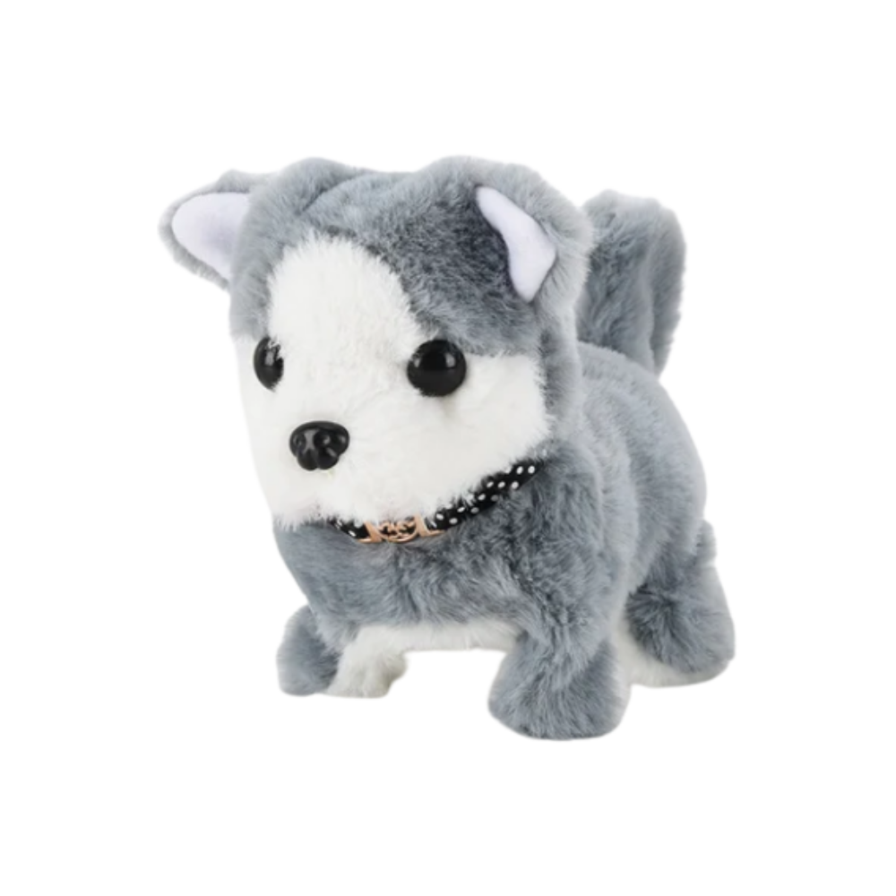 Cuddly Interactive Puppy Toy -Husky - Ozerty