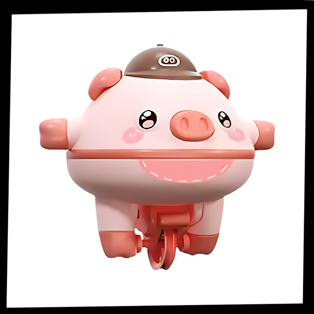 Cutesy Tightrope Piggy Toy - Ozerty