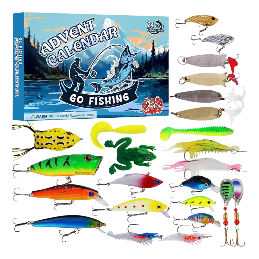 Daily Surprises Fishing Advent Calendar - Ozerty