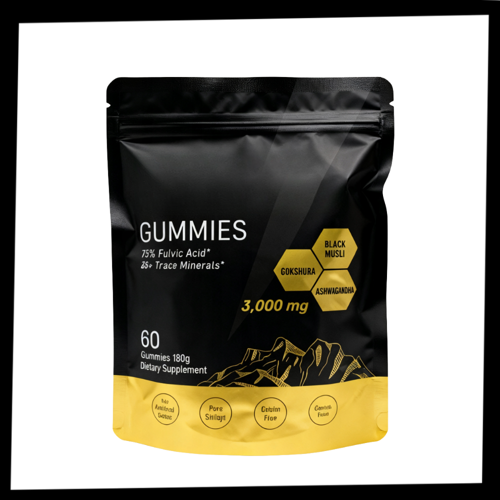 Daily Vitality Ashwagandha Gummies Supplement - Ozerty