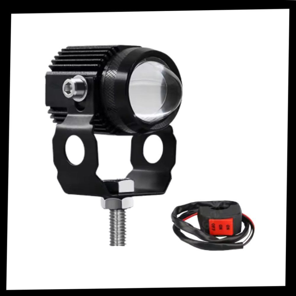 Dual Light Motorcycle Headlamp - Ozerty
