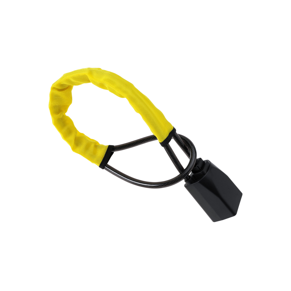 Dual Security Steering Wheel Lock -Yellow - Ozerty