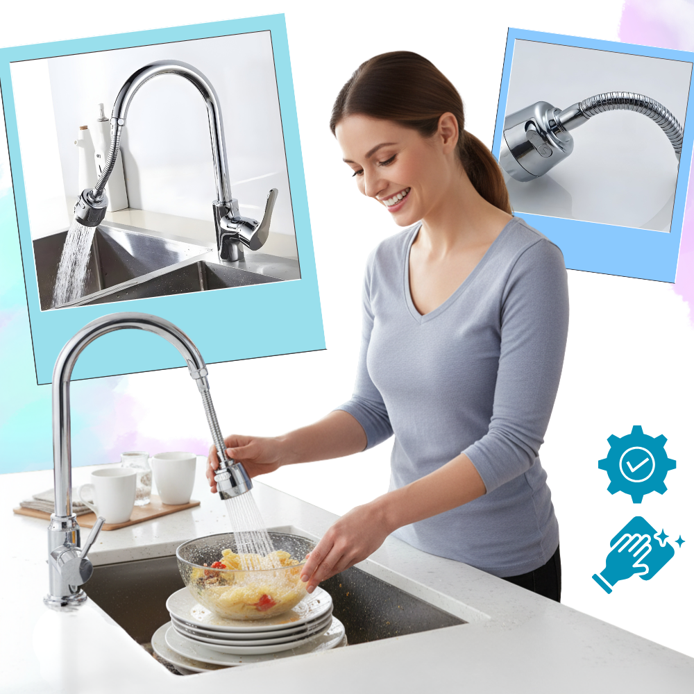 Effortless High Pressure Kitchen Faucet Aerator - Ozerty