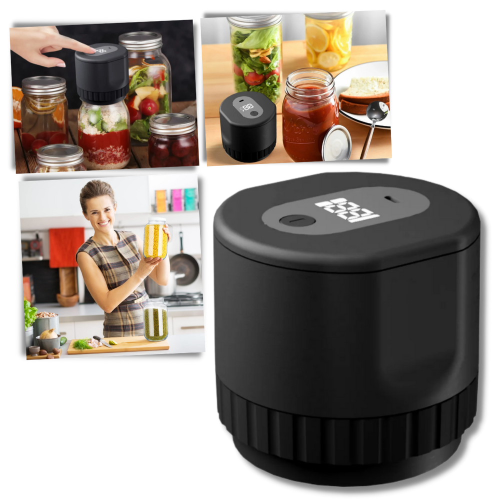 Electric Mason Jar Vacuum Sealer - Ozerty