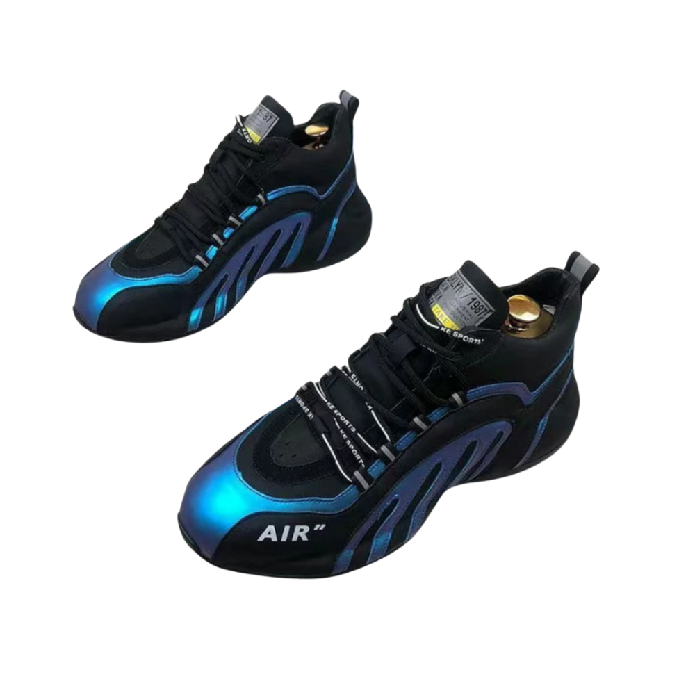 Ergonomic Waterproof Running Shoes  -Blue - Ozerty