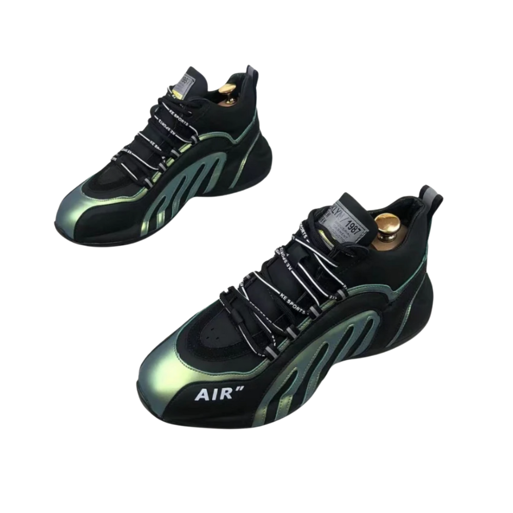 Ergonomic Waterproof Running Shoes  -Green - Ozerty