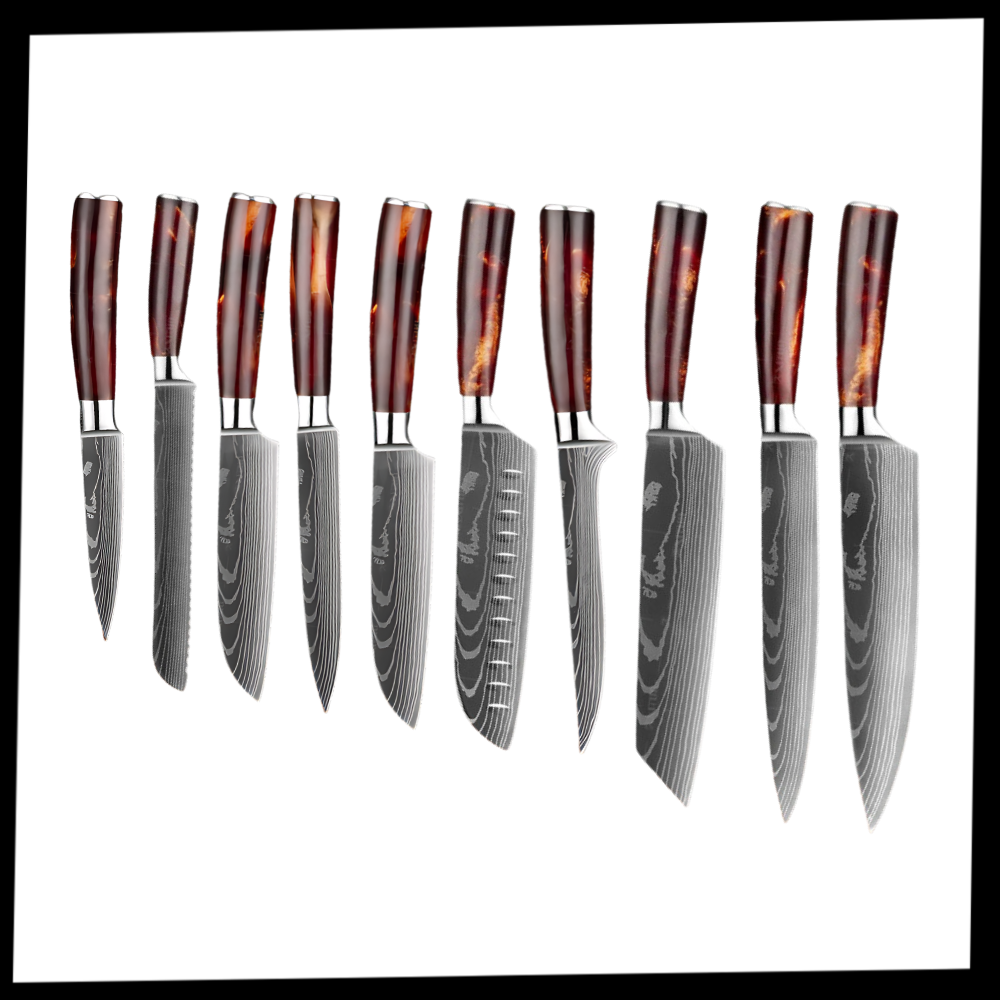 Fire Land Series Japanese Knives  - Ozerty