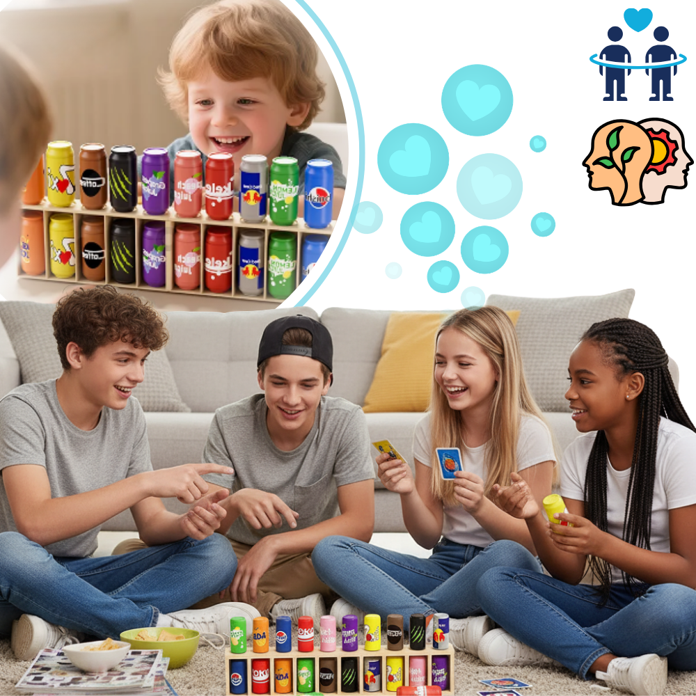 Fun Memory Boost Bottle Guessing Game - Ozerty