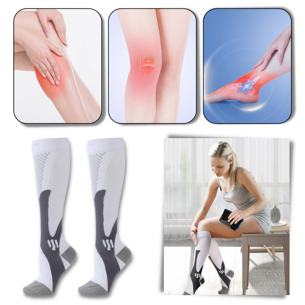 Functional & Stylish Compression Socks - Ozerty