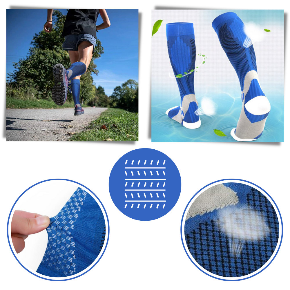 Functional & Stylish Compression Socks - Ozerty