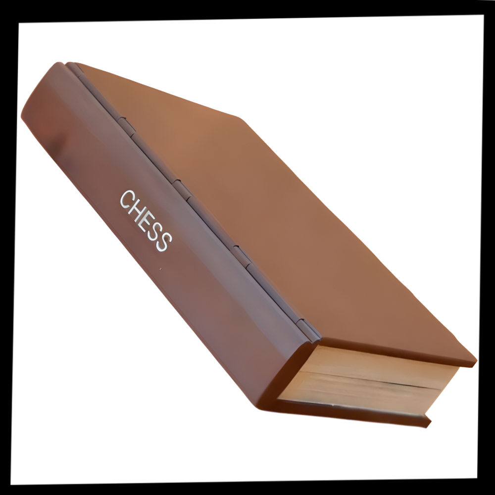 Functional Decor Book Folding Chess Board - Ozerty