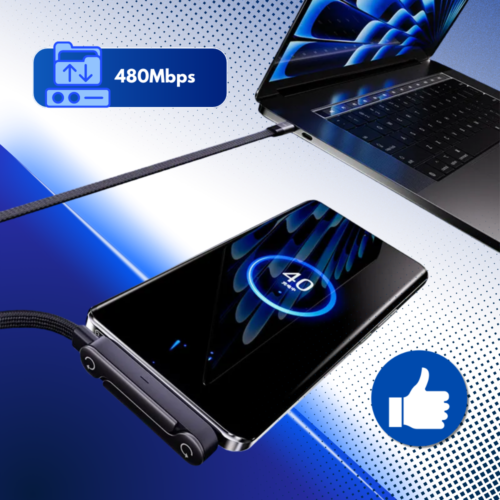 Gaming Comfort Stand Phone Cable - Ozerty