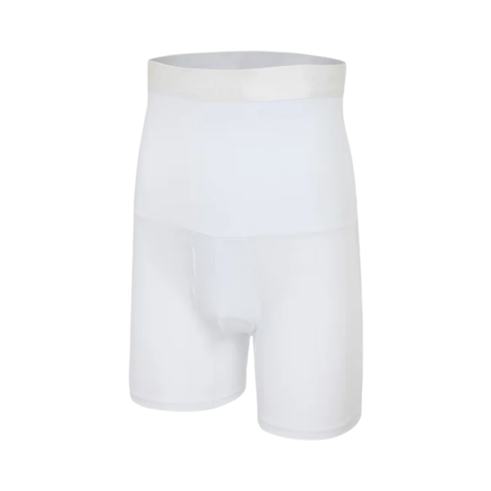 High waisted seamless slimming short -White - Ozerty