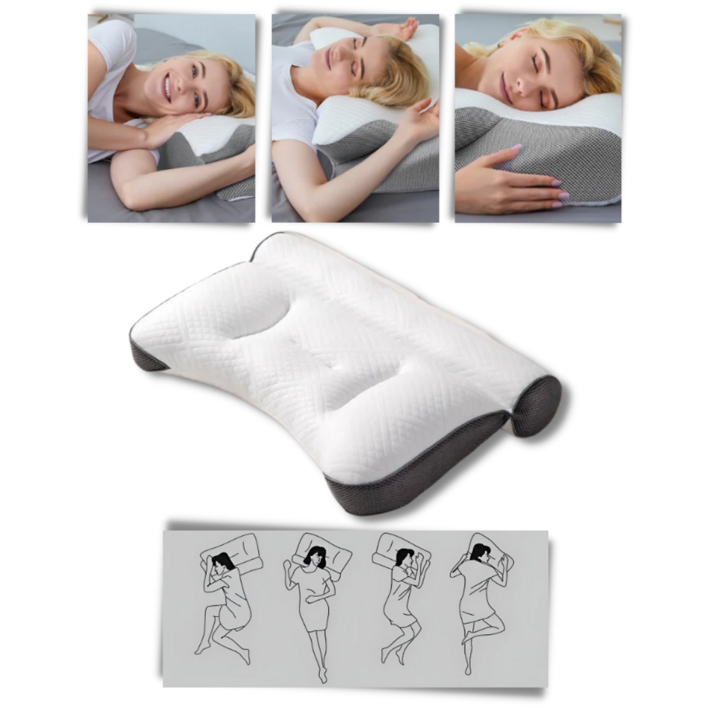 Hypoallergenic Cervical Support Pillow - Ozerty