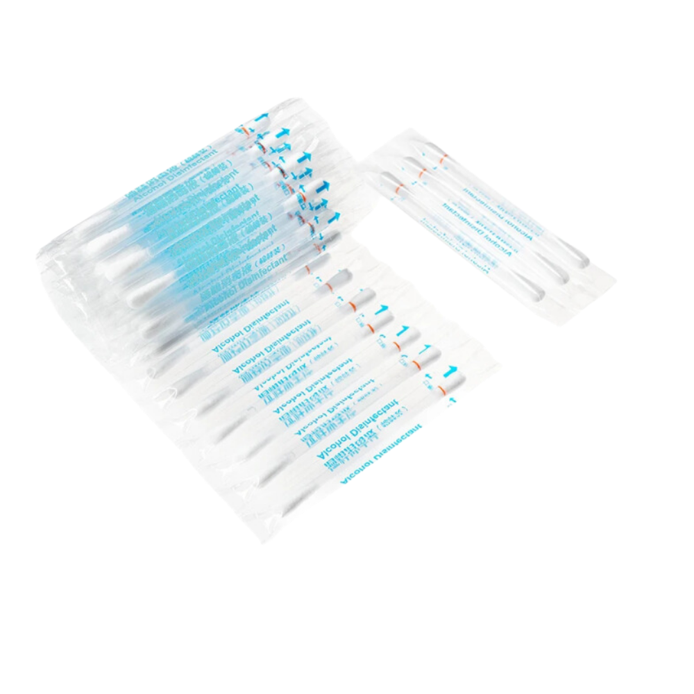 Iodine Swabsticks -50pcs alcohol swabs - Ozerty