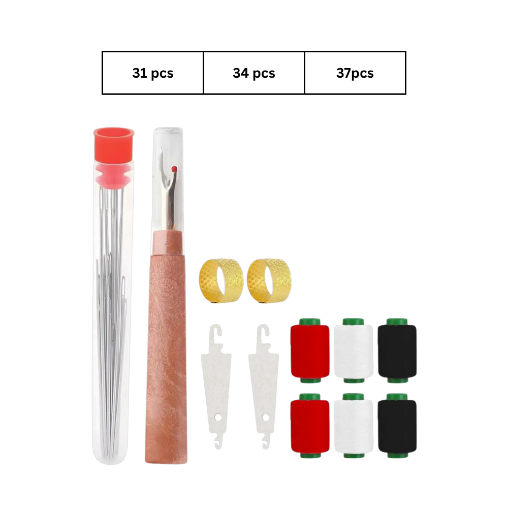 Large Eye Embroidery Needle Kit - Ozerty