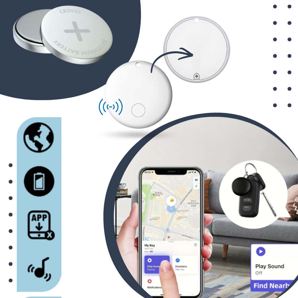 Mini Smart Key Tracker  - Ozerty