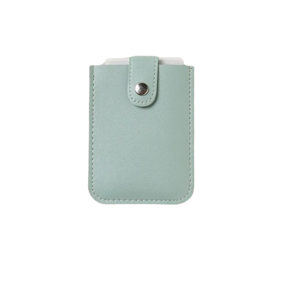 Minimalist Card Holder Wallet -Green - Ozerty
