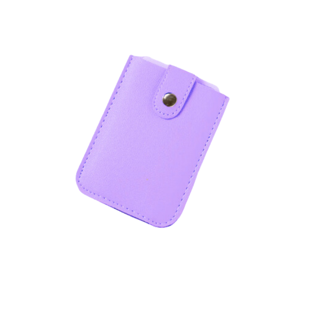 Minimalist Card Holder Wallet -Purple - Ozerty
