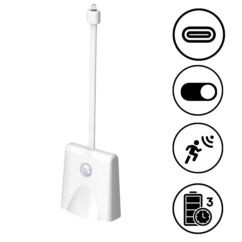 Motion Detection Toilet Light - Ozerty