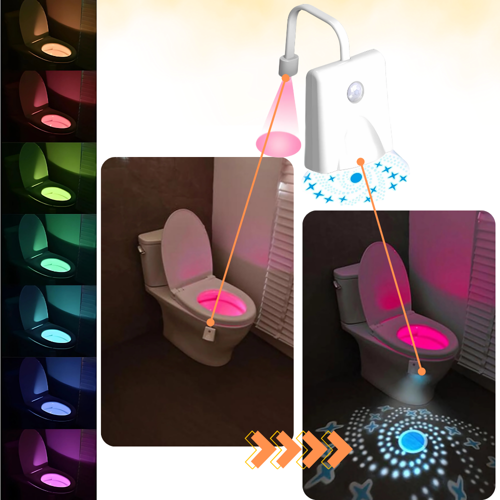 Motion Detection Toilet Light - Ozerty