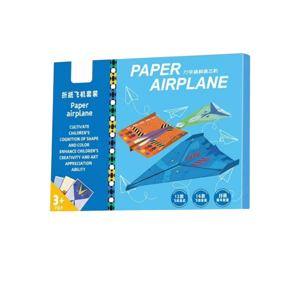Multi-Theme Origami Book  -Airplanes - Ozerty