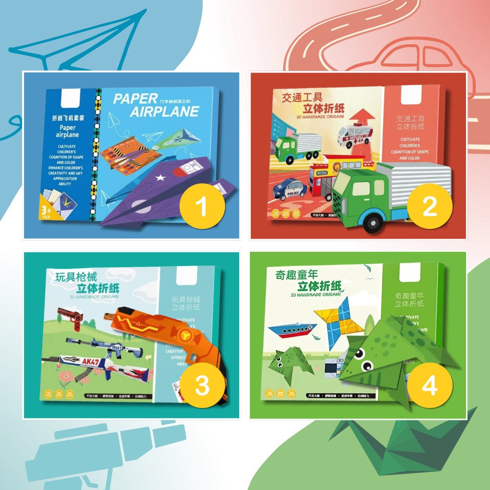 Multi-Theme Origami Book  - Ozerty