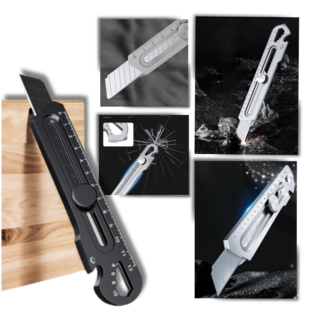 Multipurpose Retractable Box Cutter - Ozerty