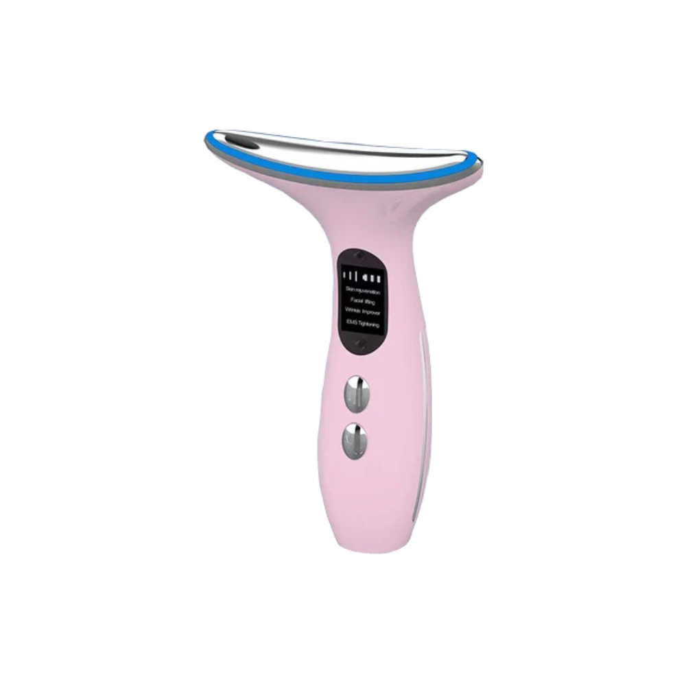 Neck Face Beauty Device -Pink - Ozerty