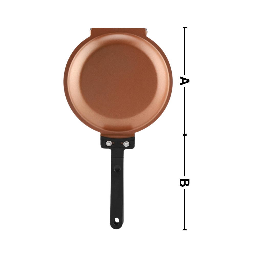 Non-stick Double Sided Pan - Ozerty