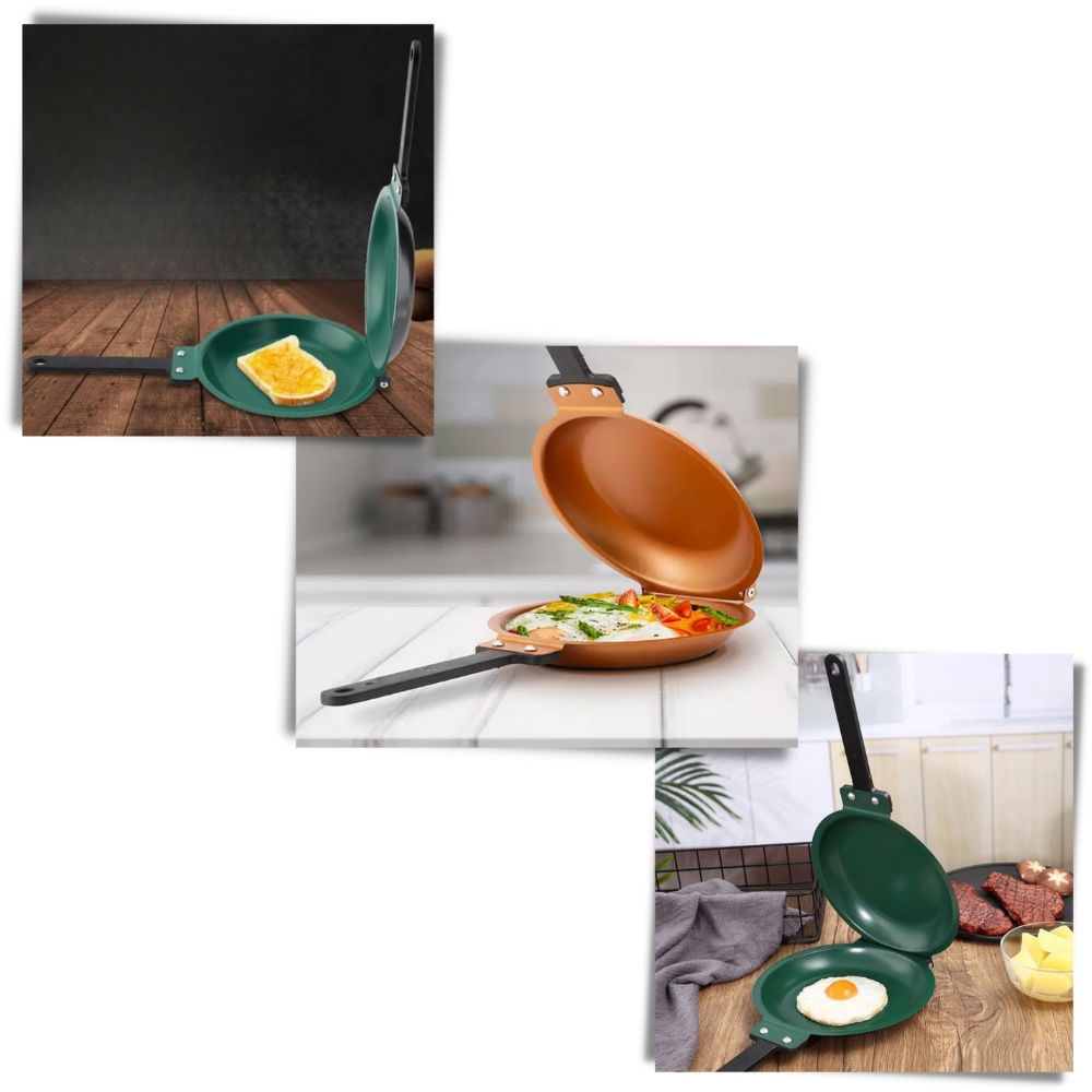 Non-stick Double Sided Pan - Ozerty