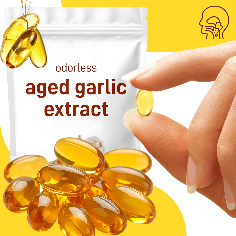 Organic Garlic Extract Soft Gels - Ozerty