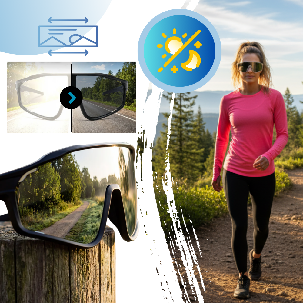 Outdoor Comfort Clarity Photochromic Glasses - Ozerty