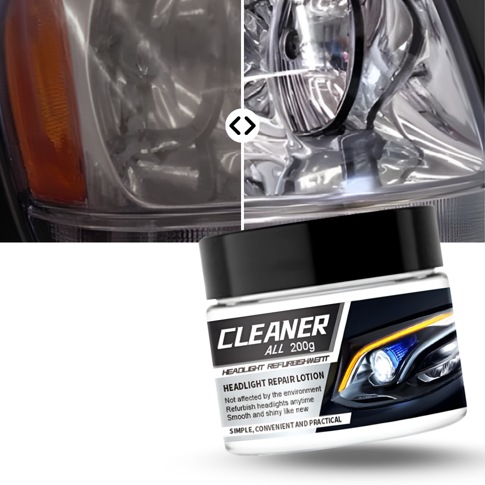 Protectant Headlight Cleaner Kit - Ozerty