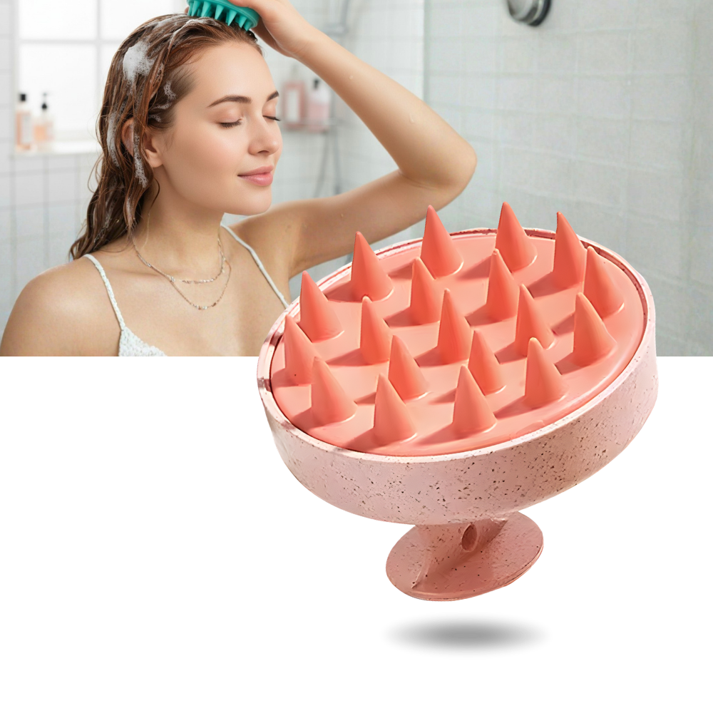 Revitalizing Cleanse Hair Scalp Massager Brush - Ozerty
