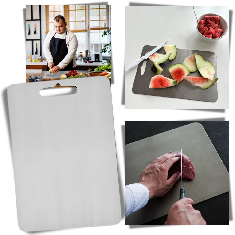 Scratch Resistant Titanium Cutting Board - Ozerty