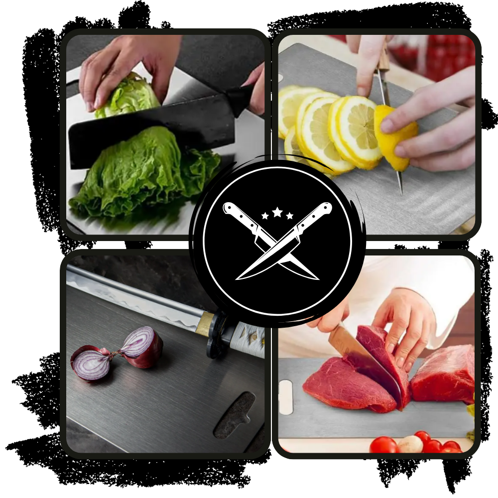 Scratch Resistant Titanium Cutting Board - Ozerty