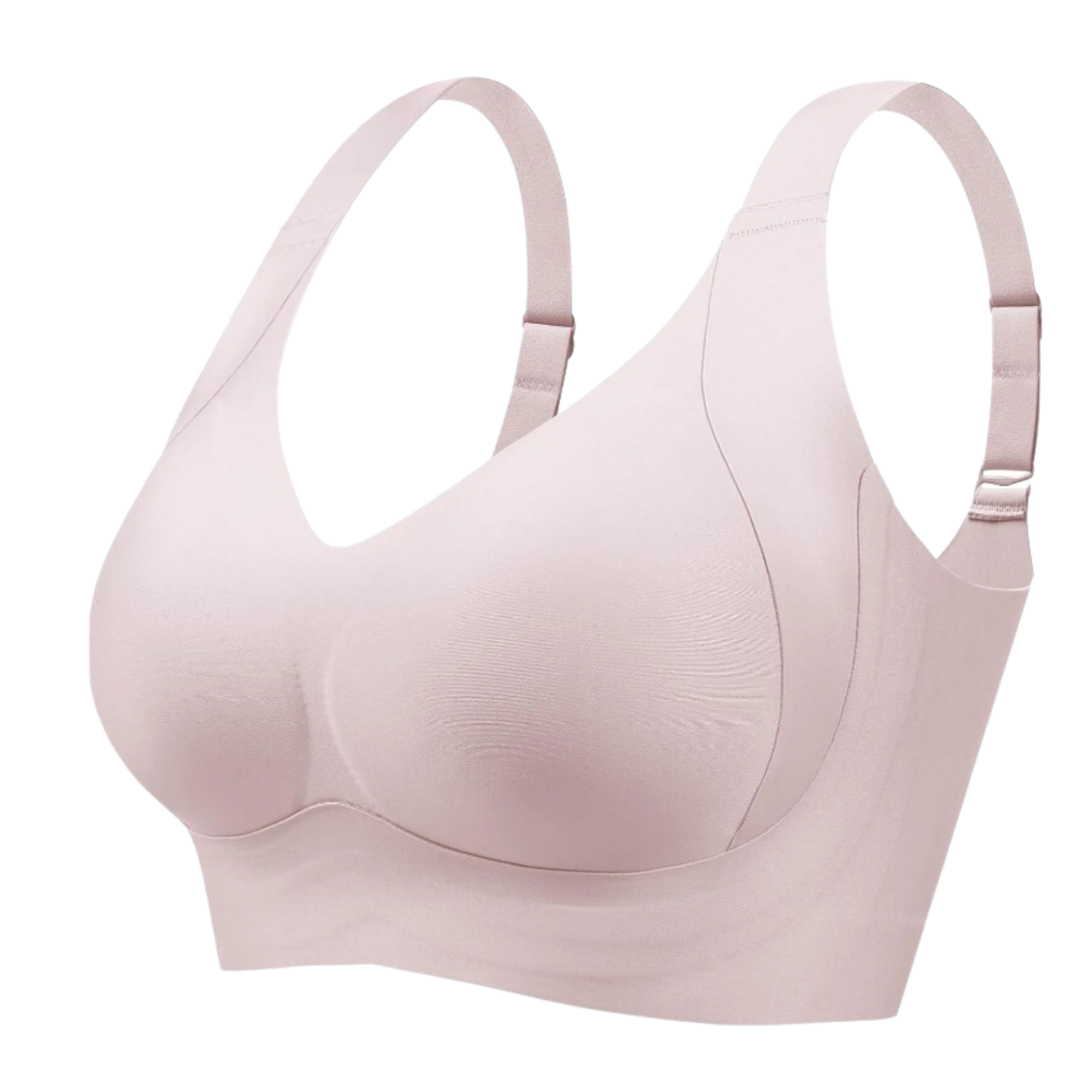 Seamless Breathable Shaper Bra -Pink - Ozerty