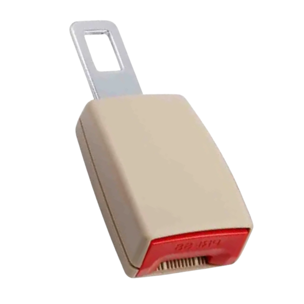 Secure Locking Seatbelt Extender  -Beige - Ozerty
