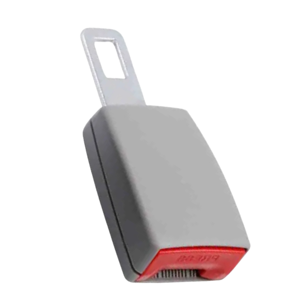 Secure Locking Seatbelt Extender  -Gray - Ozerty