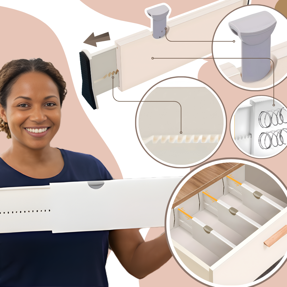 Sleek Tidiness Drawer Divider - Ozerty